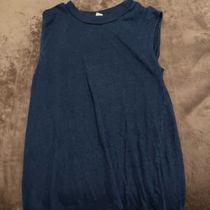 Navy Blue Tank
